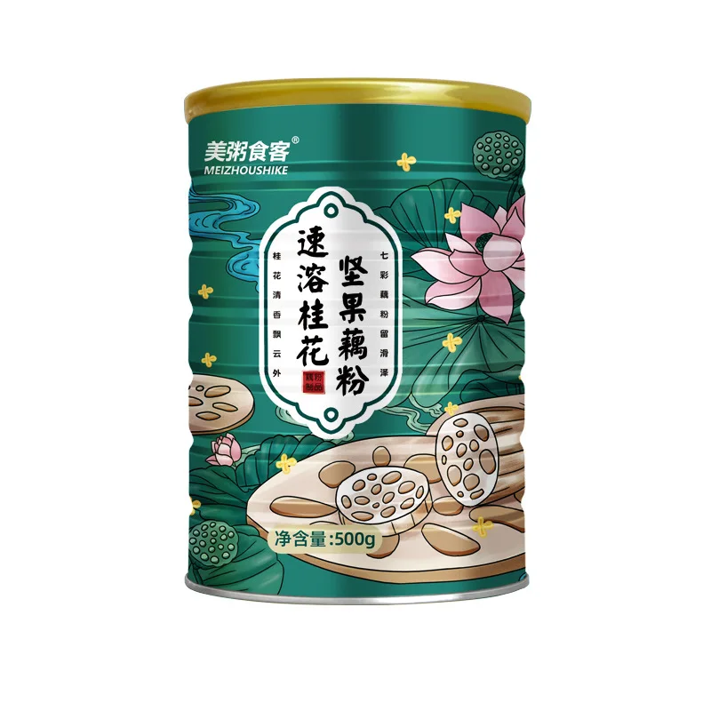 Spot Chia seeds fruit lotus root powder soup fruit lotus root powder fruit nuts lotus root powder