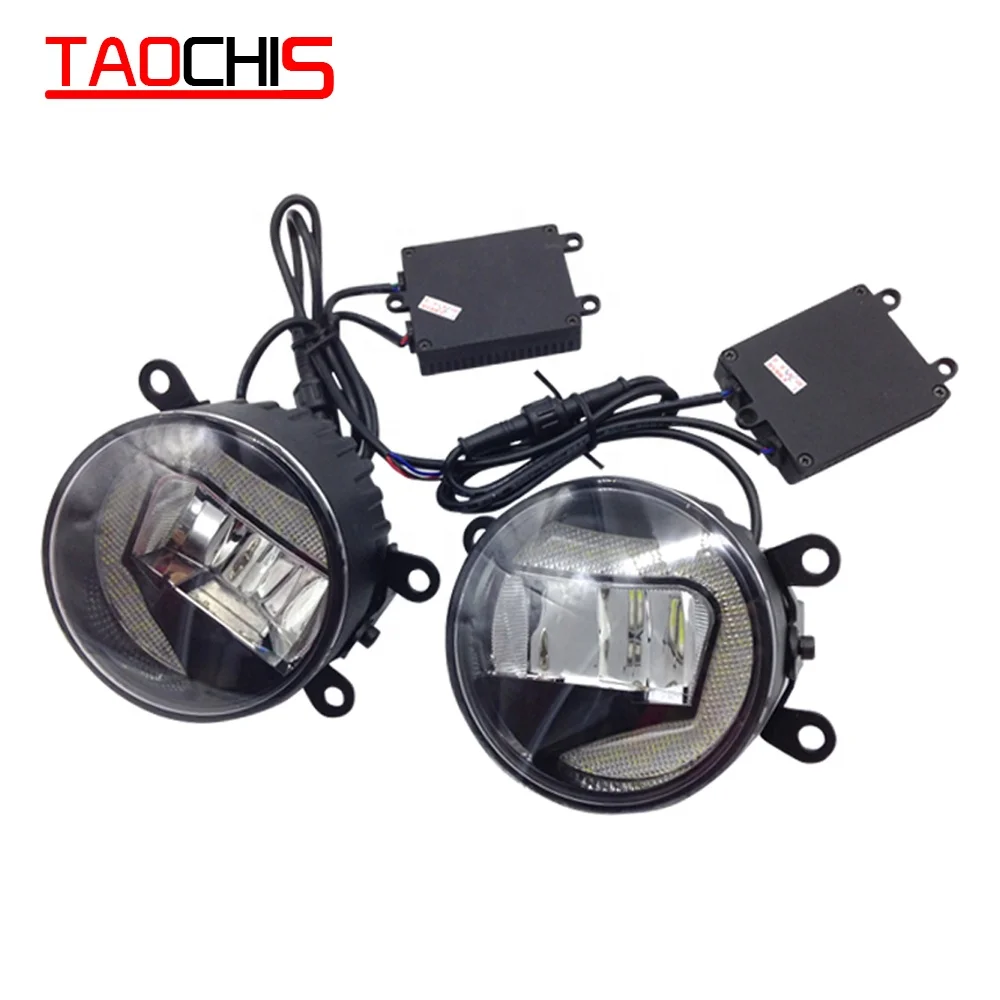  Автомобильные светодиодные противотуманные фары TAOCHIS 3 0 дюйма для Ford Nissan Opel Renault Suzuki Dacia с функцией