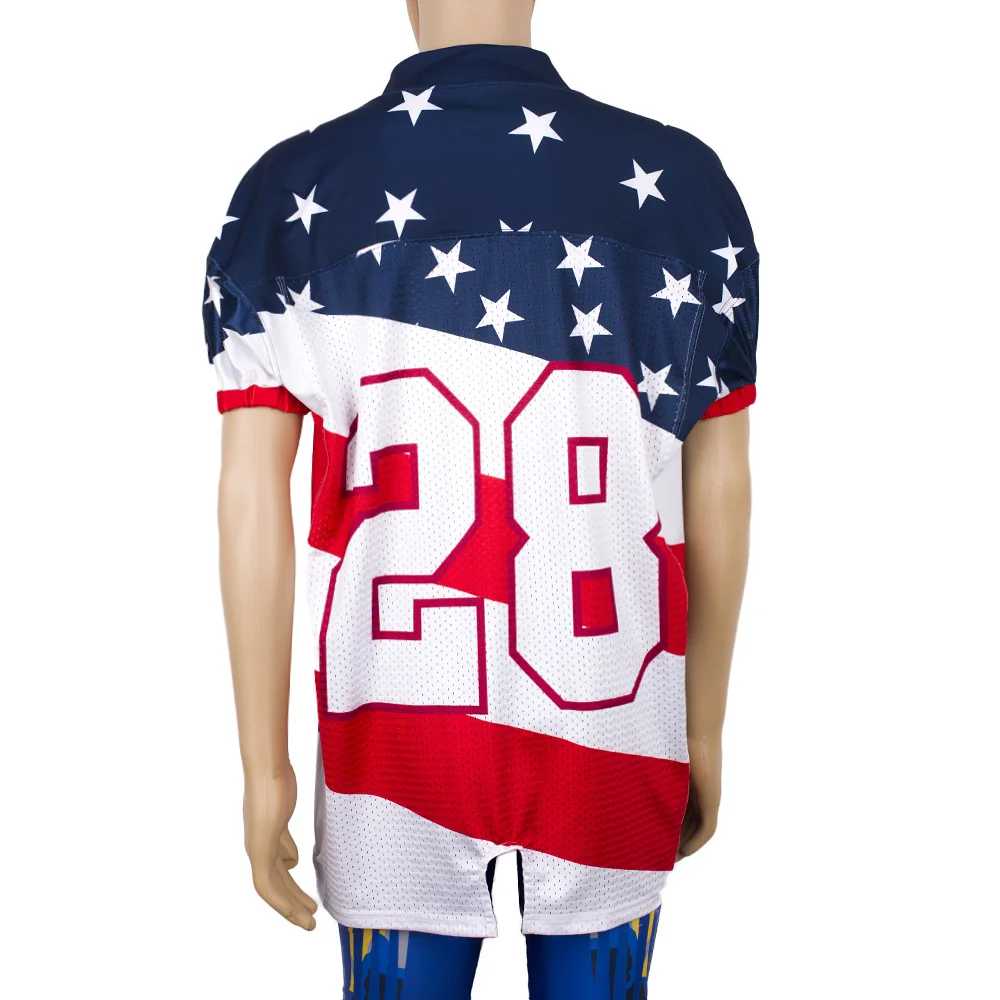 Молодежные мужские трикотажные изделия для американского футбола, дышащие спортивные костюмы для тренировок по футболу