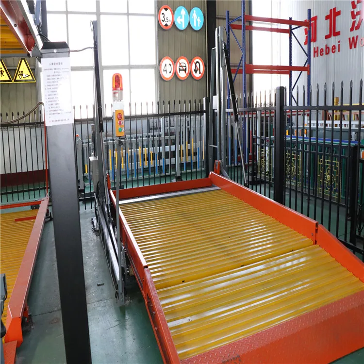 WP brand 2 Post Hydraulic Car Park Lift /4 Post  Parking Car Elevator