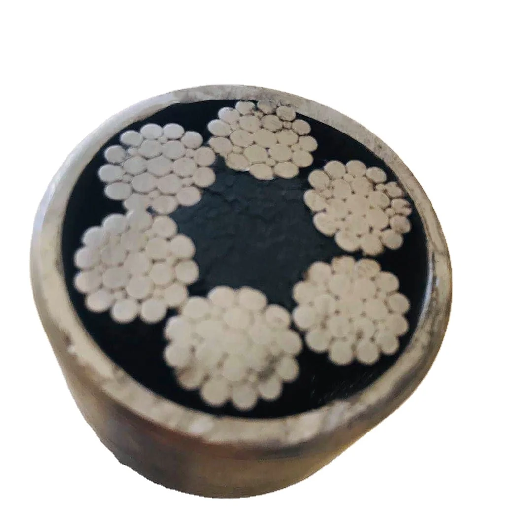 6x25Fi Ungalvan/Galvan Steel Wire Rope Cable Steel Line Contacted 1960MPA, EIPS