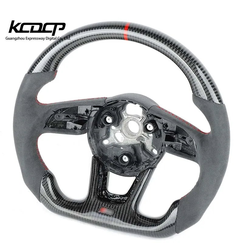 Карбоновый руль для Audi RS3 RS4 RS5 RS6 RS7 S3 S5 S6 A3 A4 A5 Q5 Q7 A6 A7LED