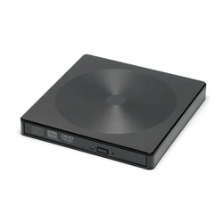 Type C & USB 3.0 DVD Drive, CD Burner Driver Drive-free High-speed Read-write Recorder, External DVD-RW Player Writer Reader