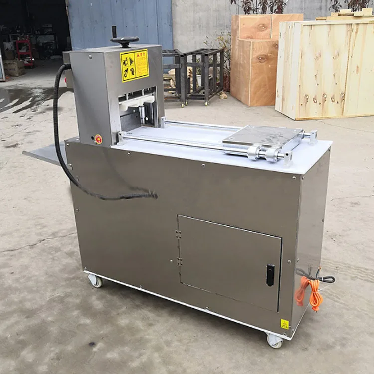 CE-approved High Quality Automatic Frozen Beef Pork Meat Roll Slicer Slicing Cutting Machine