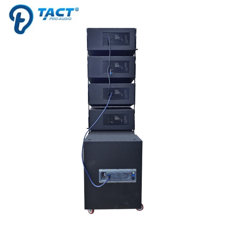 Powerful single 12 inch active line array speaker with DSP outdoor speaker or indoor show line array speaker system