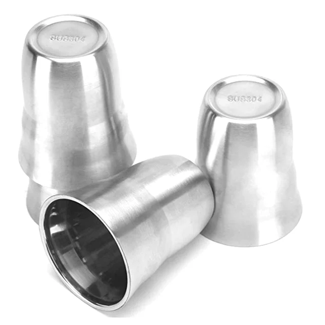 New Product Stainless Steel Double Wall Reusable Coffee Cup Espresso Tea Cup Mug