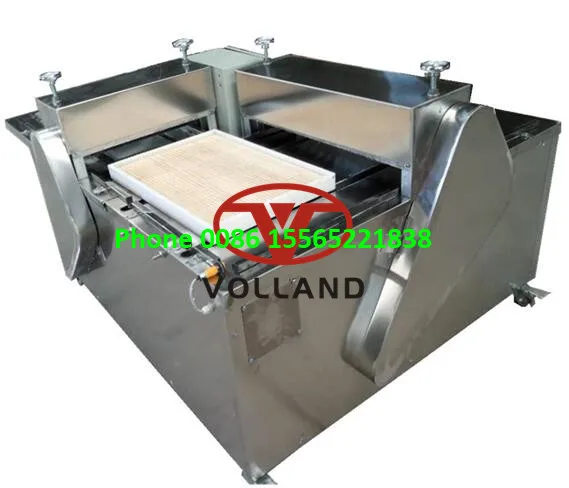 sticky popped rice candy dicer/sesame bar cutter/cereal candy bar cutting machine