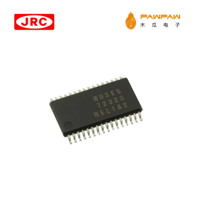 JRC MUSES JRC MUSES Series 2-channel electronic volume low noise and low distortion MUSES72320V-TE2