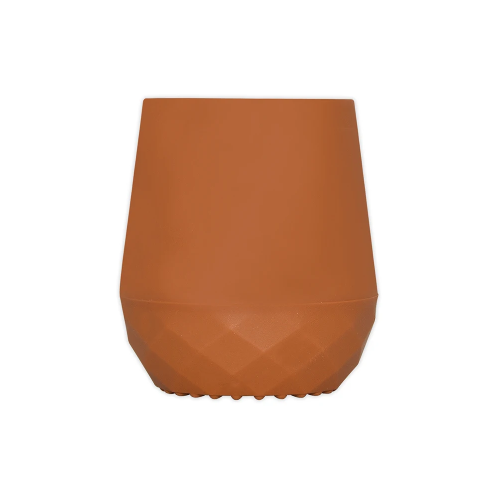 Custom wholesale micro silicone open cup heavy base provides anti-tip small hands can hold firmly