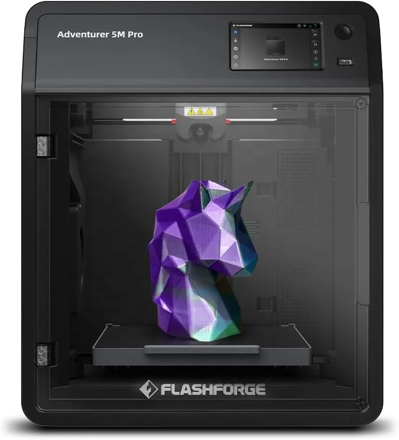Flashforge Adventurer 5M Pro Wifi Connection Print Size 220*220*220mm High Speed 600MM/S Fast FDM 3D Printer
