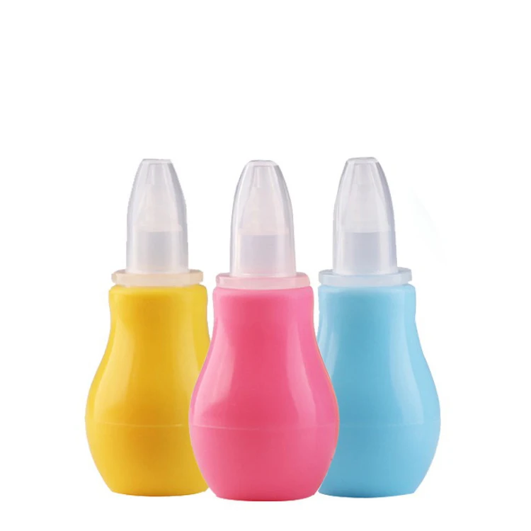 Manual Suction Baby Nose Cleaner Newborn babies Safety Hygienic Vacuum Nasal Aspirator