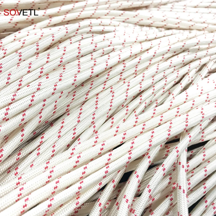 Dyneemas uhmwpe fiber rope High Modulus rope Flexible 12 Strands High Strength UHMWPE Braid rope