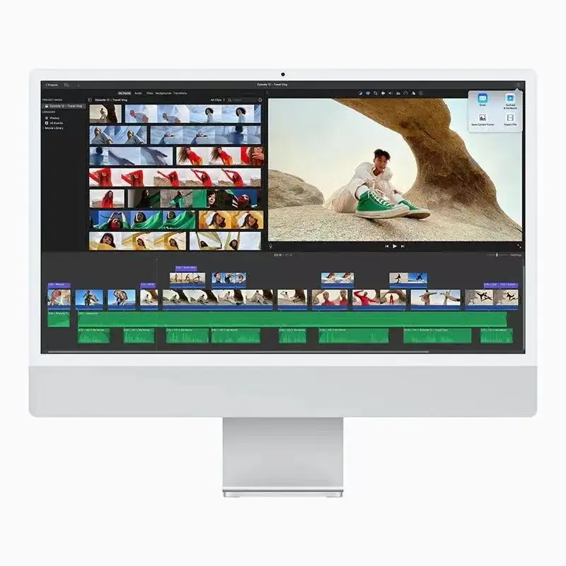 All-in-one Computer for iMac 2021 24 inch High Performance Computer M1 Chip Used Computer with Multiple Colors