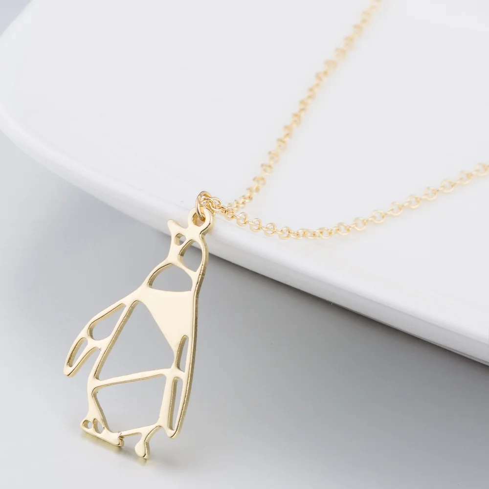 SEPT Fashion Cheap Stainless Steel Necklaces For Women Penguin Pendant Necklace Jewelry