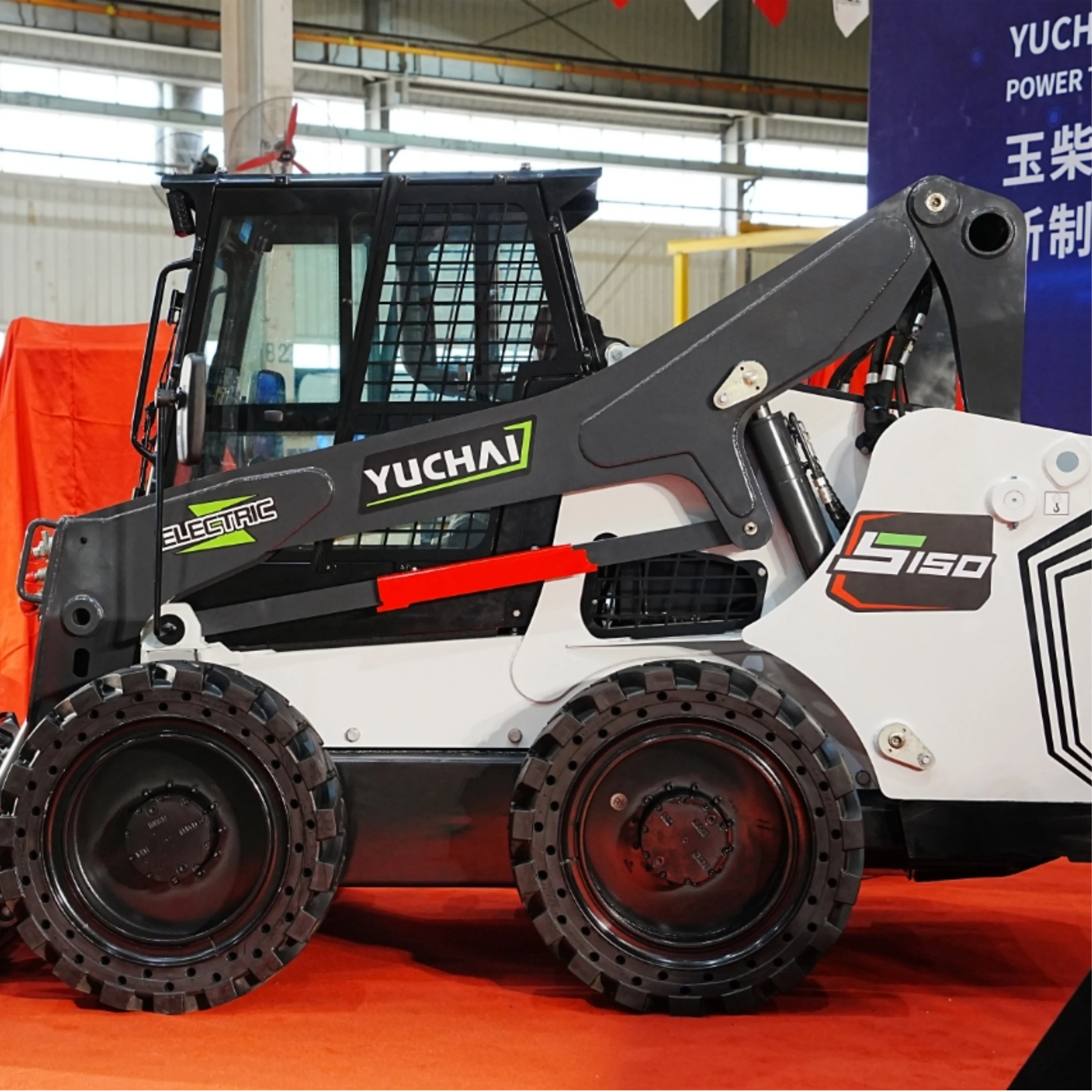 Строительная техника компактный колесный погрузчик S150-Electric недорогой мини-погрузчик