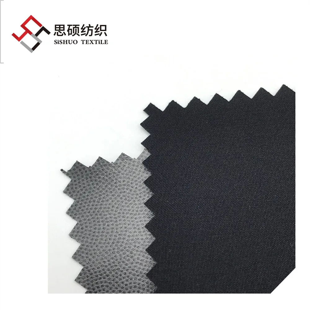 100%polyester two layers breathable waterproof 4 way stretch fabric bonded TPU UV for workwear outdoor jacket upholstery