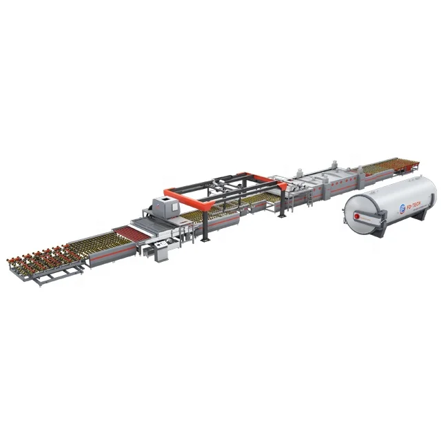 High Efficiency,Safe and Reliable and Communication Function Full Automatic Laminated Glass Production Line