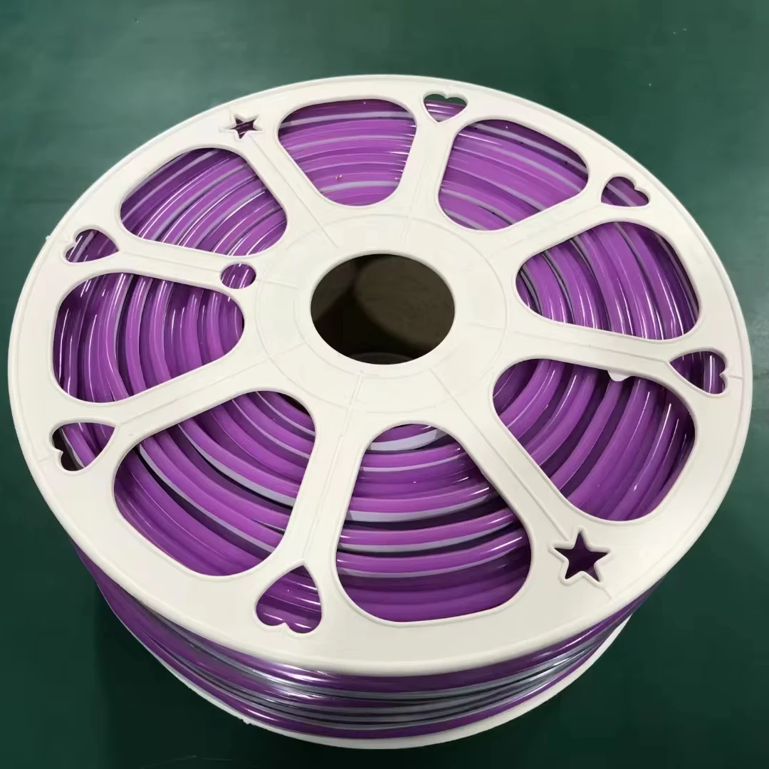 50M A Roll 6x12mm Neon Strip Lights IP65 Waterproof PVC 25MM To Cut Single Color LED DC12V Neon Light Strips