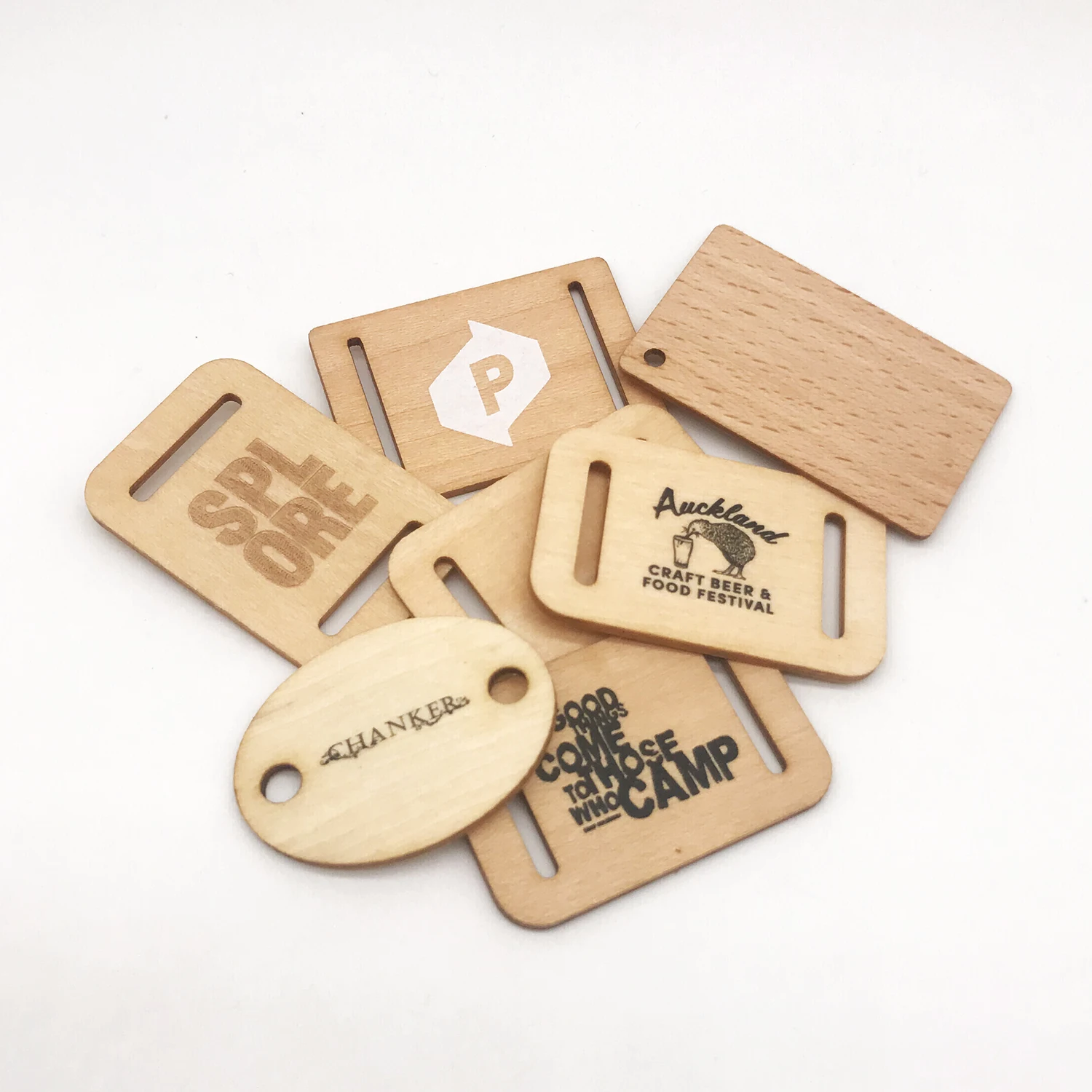 Smart NFC RFID Card Laser Engraved Eco Friendly Wooden Card