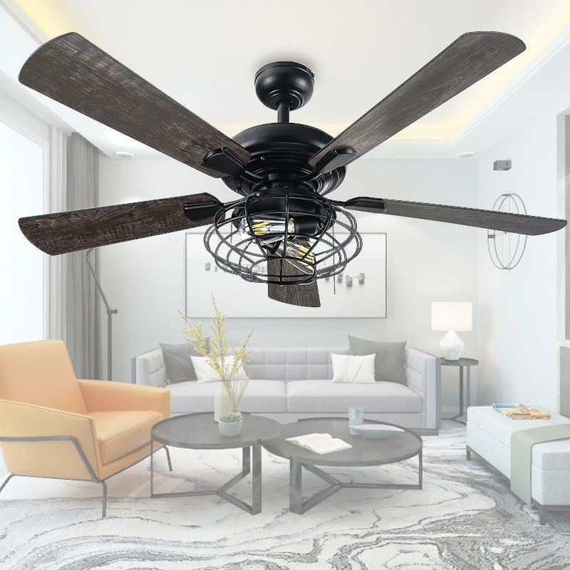 household indoor cooling silent hanging decorative wall mounted ceiling fan living room bedroom restaurant ventilador de techo