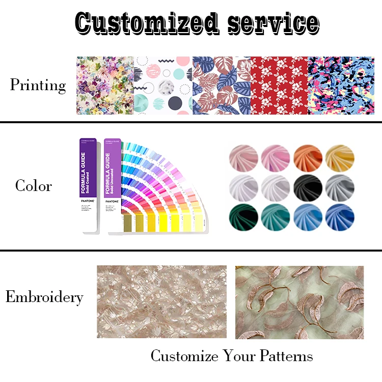 2022 Custom embroidered  burnout organza lace fabric 100% polyester floral digital prints organza fabric