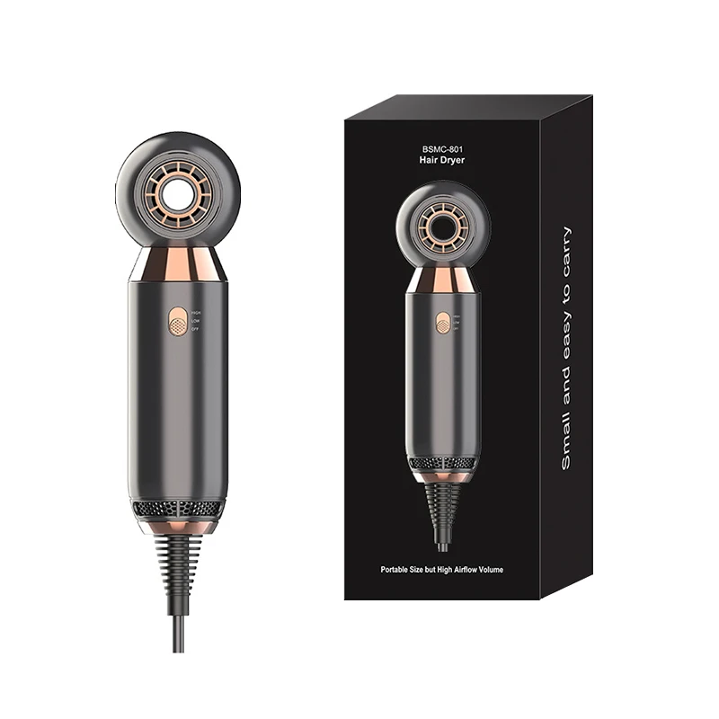 HEYAMO MDJC-806  Salon Professional Ionic Hair Dryer Concept Hairdryer Blow  Silent  New Hair Dryer