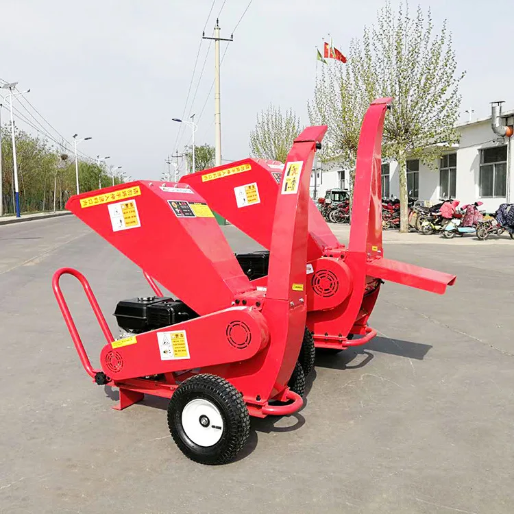 13HP мобильные дизельные барабанные машины садовый ротор ветвейная дробилка измельчитель pto для