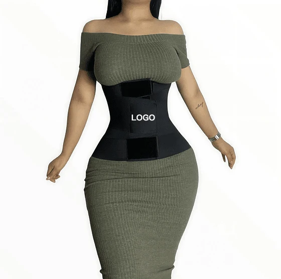 Faja Reloj de Arena Negro