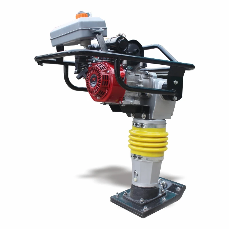HCR90 high quality soil gasoline engine tamping rammer compactor heavy type gx100 tamping rammer