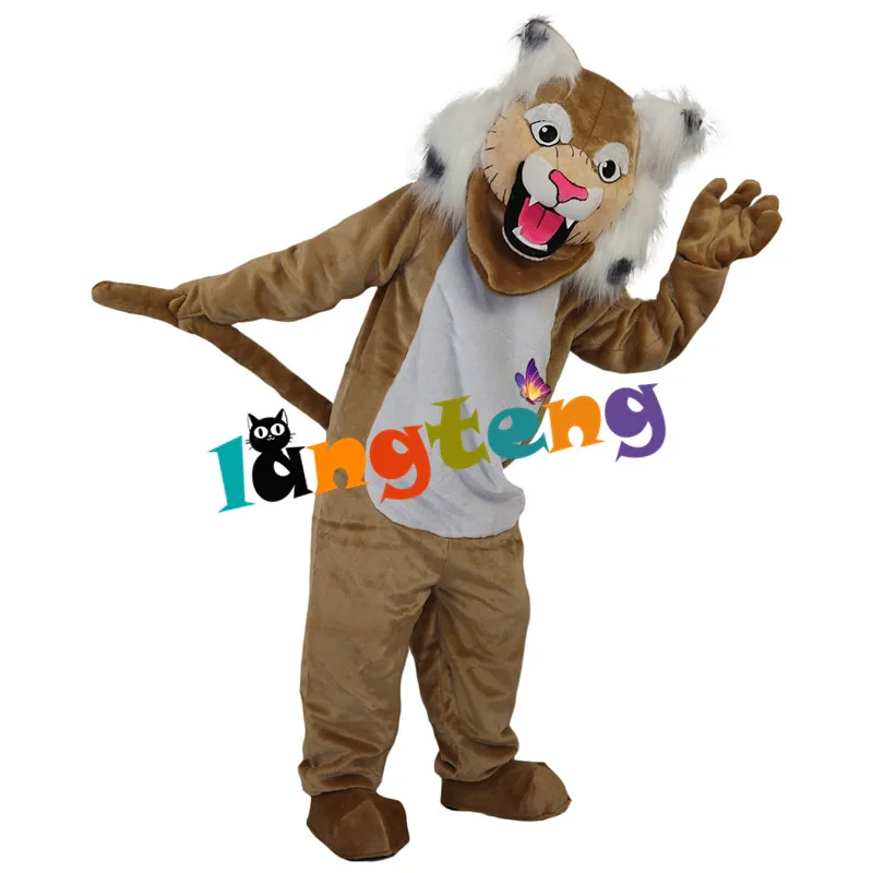 857 Cartoon Halloween Cosplay Party Christmas  Carnival Apparel Wildcat Stray Cat Hare Racoon Mascot Costumes