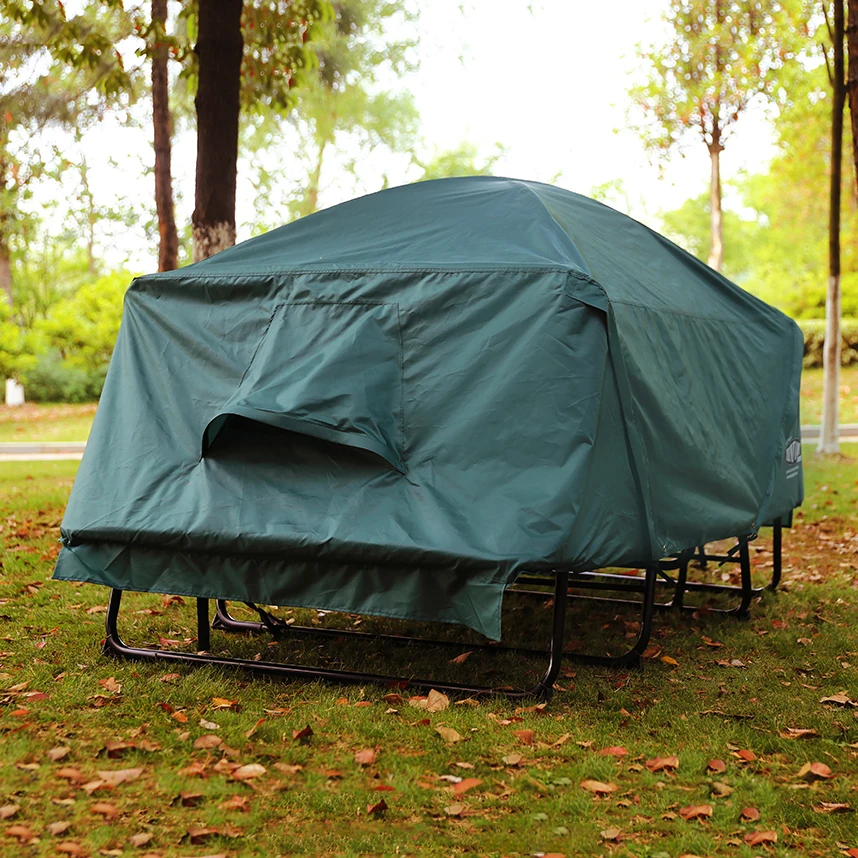 Eco-friendly Portable Lightweight 1 men fabric double swag camping tent