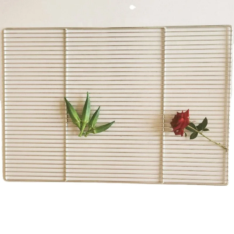 stainless steel barbecue korean  bbq grill mesh round ss crimped mesh panel wire mesh  for bbq grills professional manufacturer