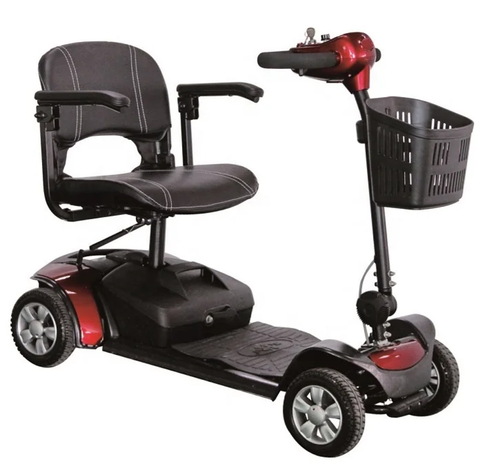 
Fast Charging Safe 8-10H Dynamic Controller 4 Wheel Electric Mobility Disabled Scooter 