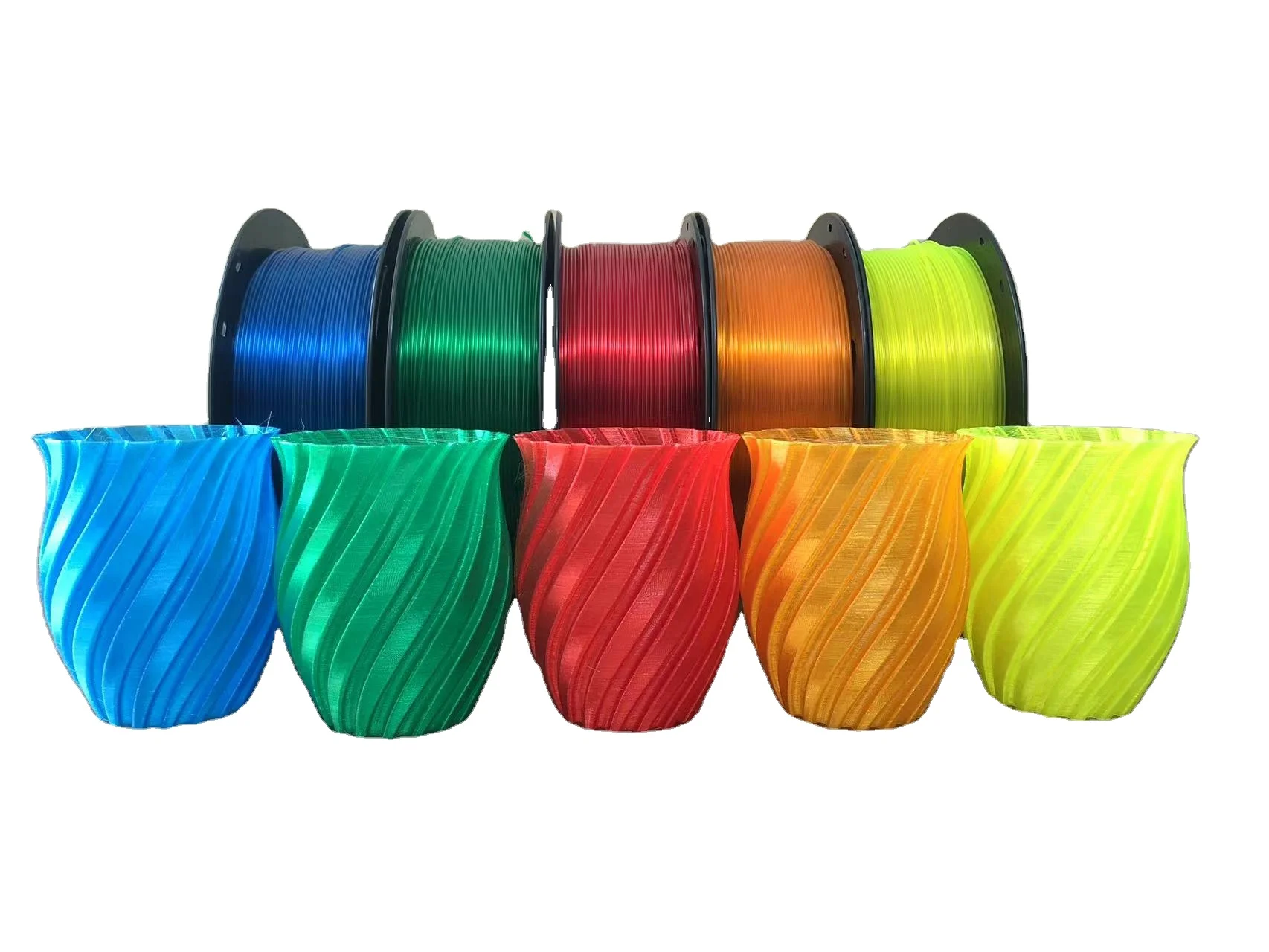 3D Print FDM PLA ABS PETG TPU Filament 1.75mm 3.0mm with 1 or 3 Kg Spool
