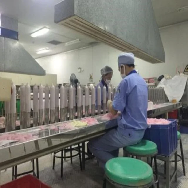 High-speed condom production line