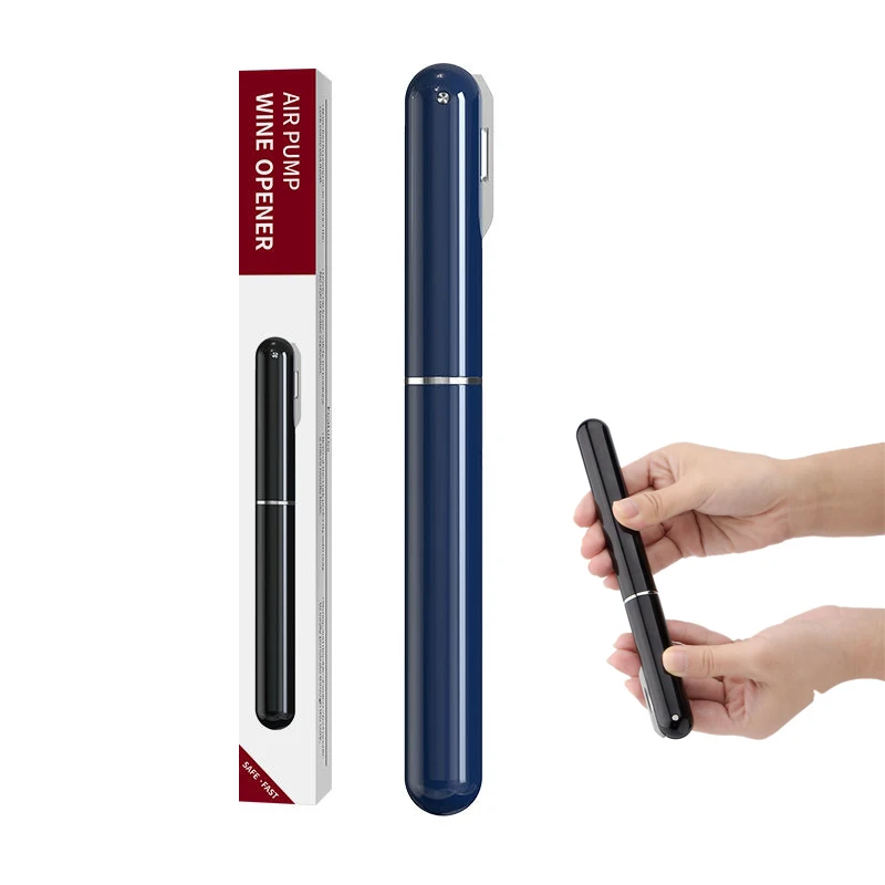 Hot Selling Very Useful Portable Outdoor Mini Air Pressure Pump Wine Cork Screw Opener