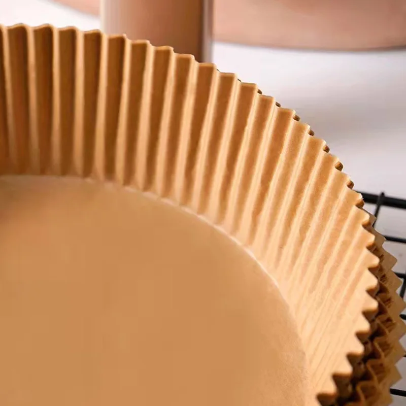 Air fryer special paper tray round baking oil-absorbing paper food-grade non-stick food matting paper