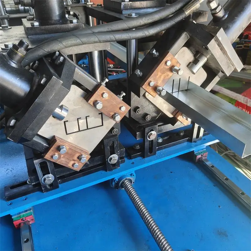 High Speed Automatic Light Steel Keel Ceiling Furring Channel C&U Stud Metal Drywall Cold Roll Forming Machine
