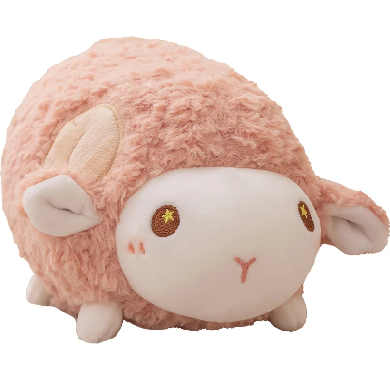 Wholesale Cartoon Sheep Plush Toys Stuffed Kawaii Lamb Custom Plush Animal Toy Children Gift