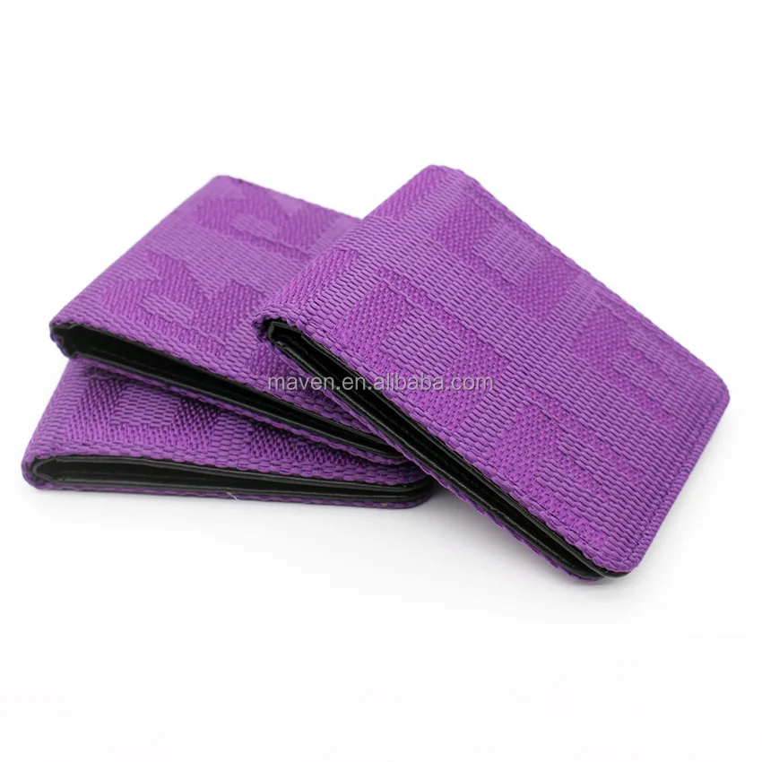 7 Colors Bride Purse JDM Racing Seat Fabric and Leather Canvas Wallet Key Case Purse Money Bag