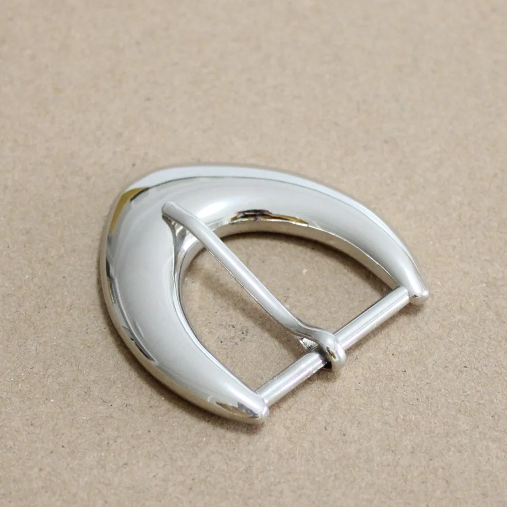 wholesale 30mm silver strap pin belt buckles for woman