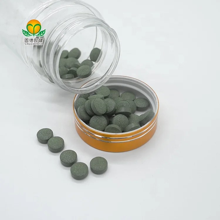 
EU And NOP Certificated Organic Spirulina & Chlorella & Barley Grass Mixed Tablet 