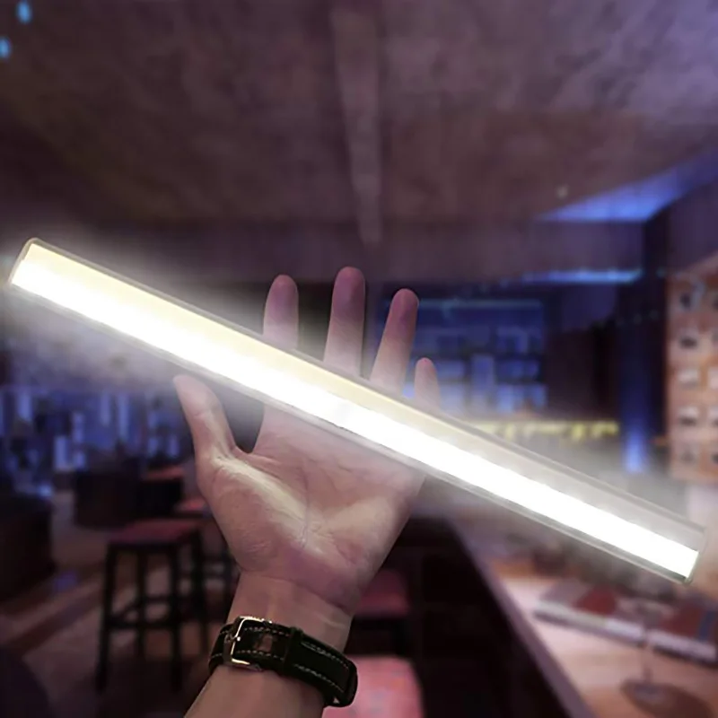 20LEDS Under Cabinet Light PIR Motion Sensor Lamp USB led sensor light for Wardrobe Cupboard Closet Kitchen night light