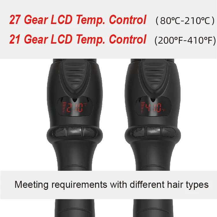 CE ROHS Professional Hair Curly Iron Tourmaline Ceramic Electric Curling Iron Conical Curling Wand  Hair Curler