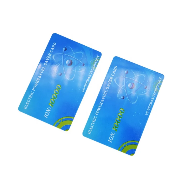 Пользовательская Карта экономии энергии биоквантовой с несколькими отрицательными ионами