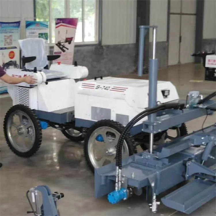 New type Portable Laser Concrete Vibrating Screed 6M Gasoline Floor Leveling Vibration Screed