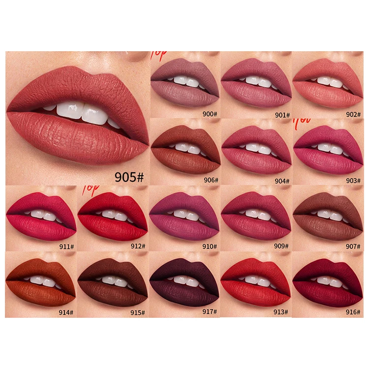 2022  Waterproof Nude Matte Glossy Sexy Red cosmetics Lip Tint Vegan mini pill lipstick sets