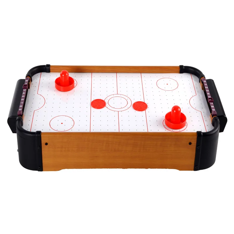 Party Game Household Wooden Table Hockey Game Desktop Air Hockey Board Game For 2 Players