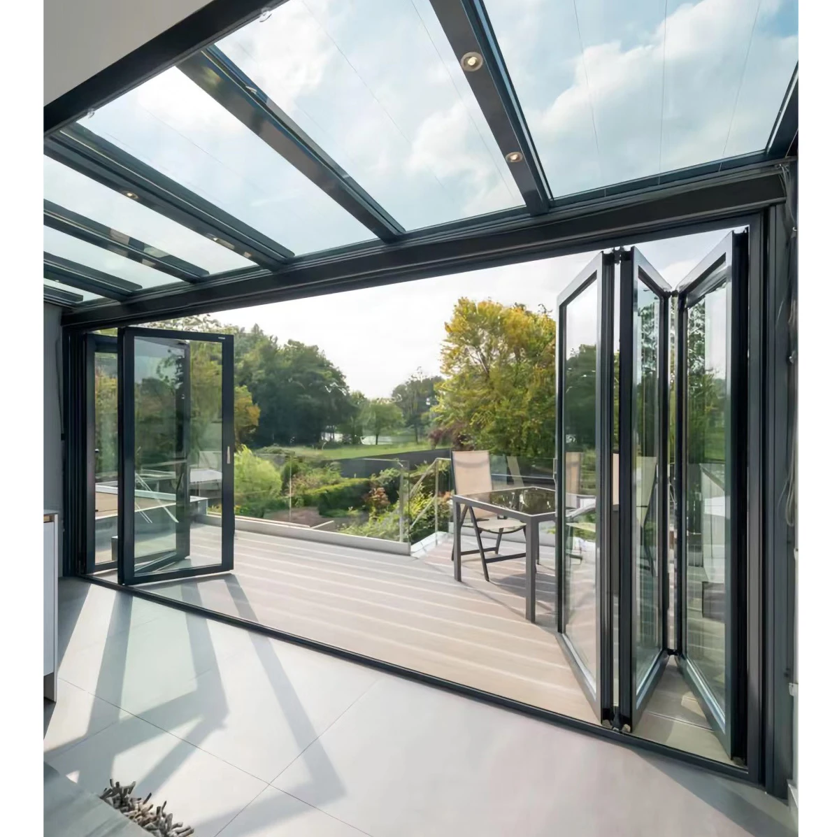 Sliding Doors Cum Hong Commercial Accordion Forming Machine Car Step Seal Strip Guide Accessories Partition Folding Door