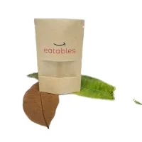 Заказной логотип Экологичная пластиковая упаковка стоячая молния ziplock PLA пригодный для вторичной переработки многоразовый биоразлагаемый мешок из